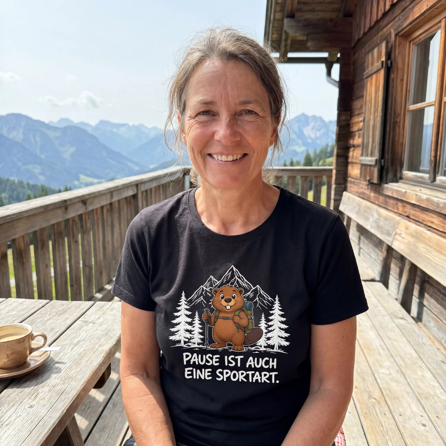 Pause Sportart Murmeltier T-Shirt Unisex Lifestyle