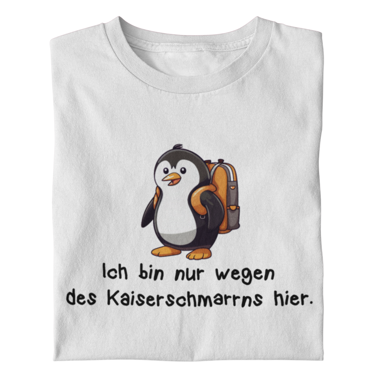 Kaiserschmarrn Fanatiker Frauen Shirt mit Kaiserschmarrn-Spruch, Frontansicht