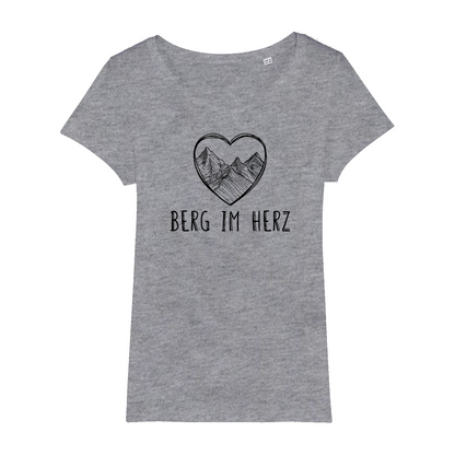 Berg im Herz Bio Frauen Shirt mit Bergmotiv, weitere Ansicht