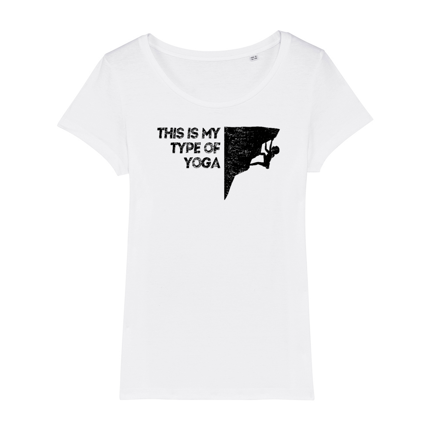 Yoga Bio Frauen Shirt mit Bergmotiv, Farbvariante