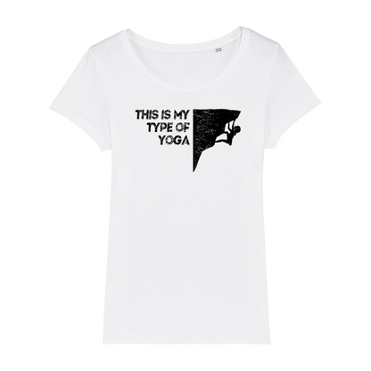 Yoga Bio Frauen Shirt mit Bergmotiv, Farbvariante