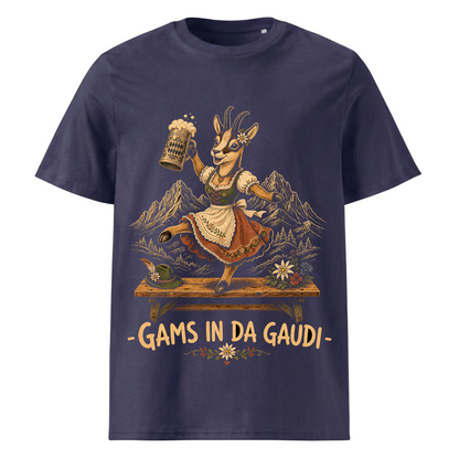 Gams in da Gaudi T-Shirt Unisex Navy