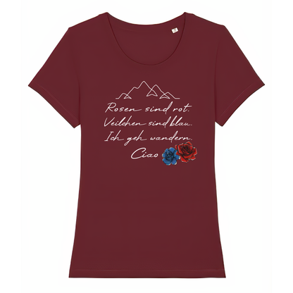 Ciao Frauen Shirt mit Schriftzug, Print Nahaufnahme