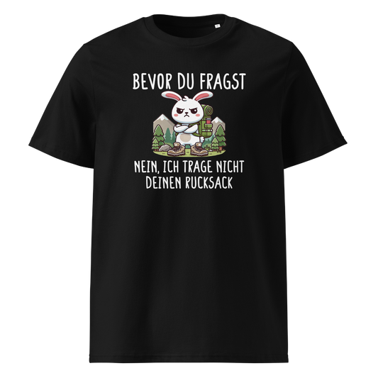 Schlepper T-Shirt mit Wanderspruch, Frontansicht