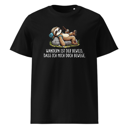 Der Beweis T-Shirt mit Wanderspruch, Frontansicht