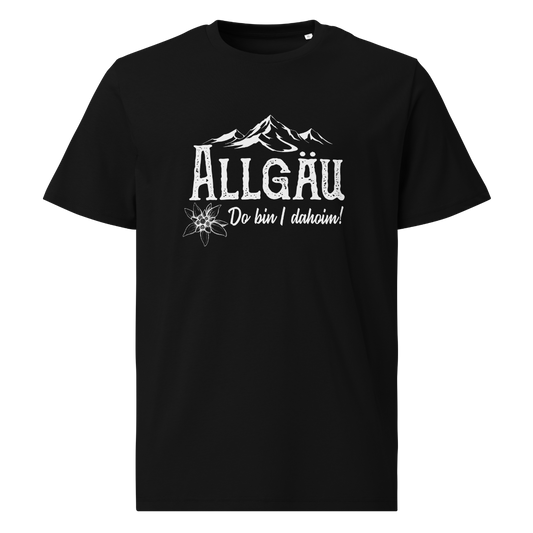 Dahoim T-Shirt mit Berg-Spruch, Frontansicht