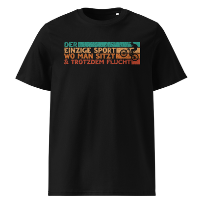 Bikelove T-Shirt Unisex mit Mountainbike Motiv, Frontansicht