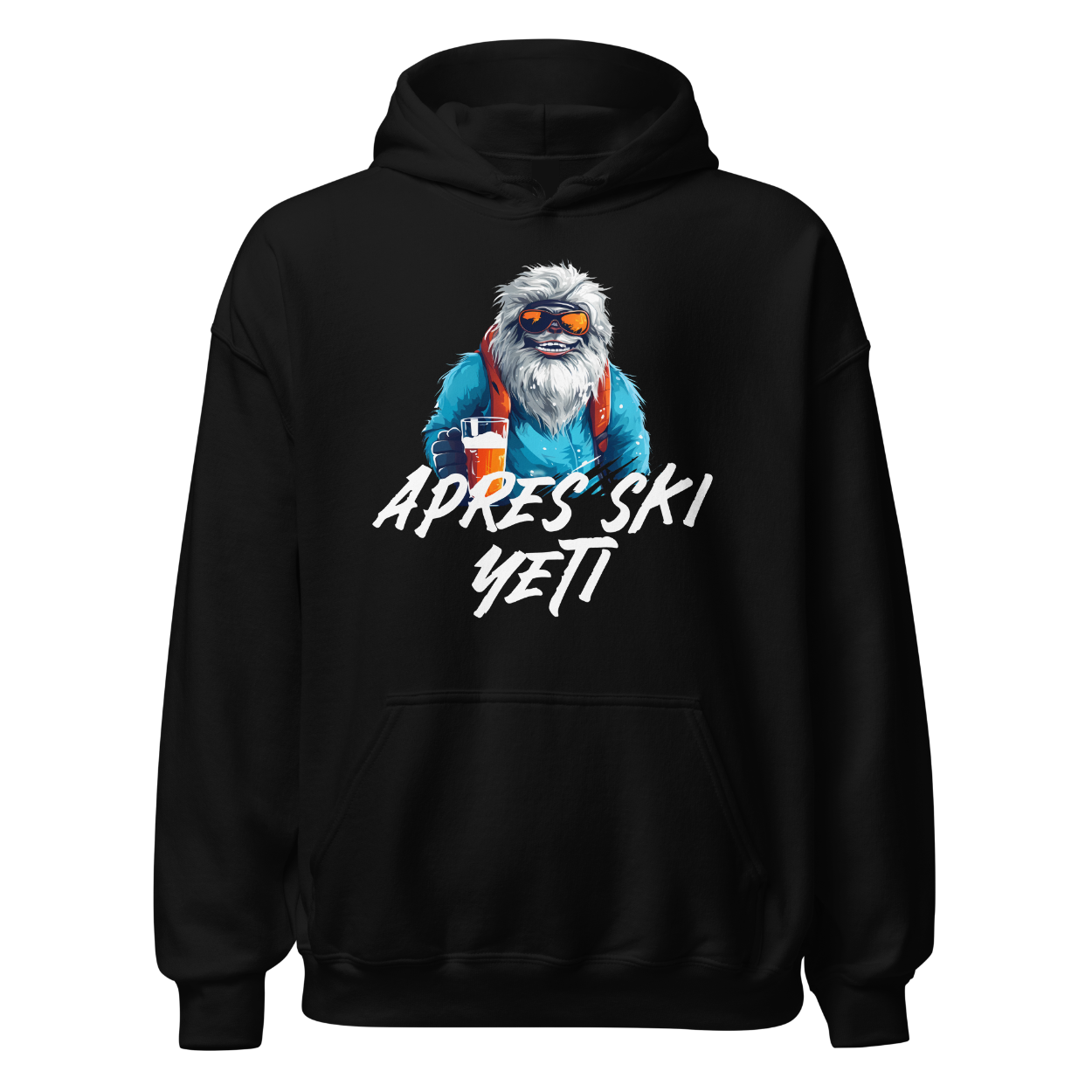 Après Ski Yeti Hoodie mit Yeti-Motiv, Farbvariante