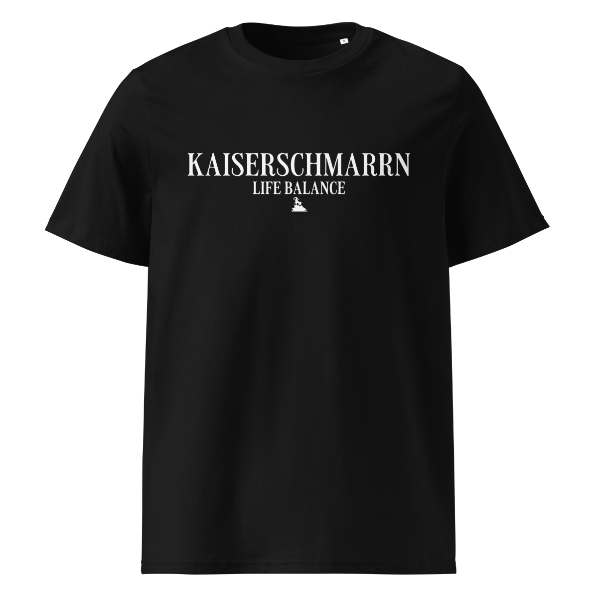 Life Balance T-Shirt Unisex mit Spruch, Frontansicht