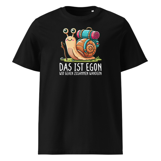 EGON T-Shirt Unisex mit Schnecke Egon, Frontansicht