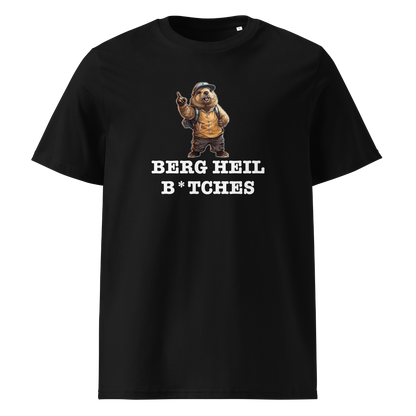 Berg Heil T-Shirt Unisex mit Spruch, Frontansicht