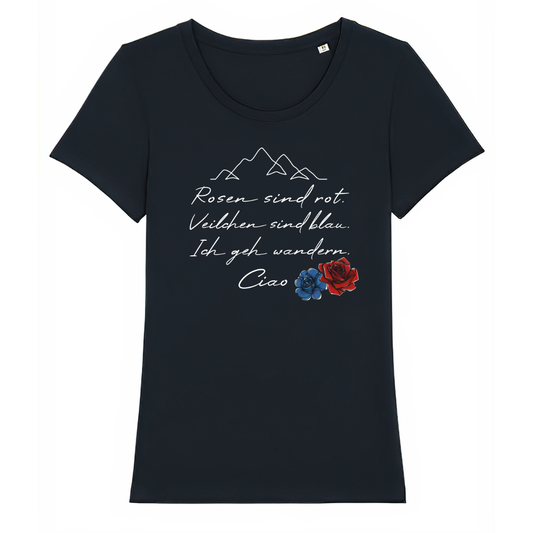 Ciao Frauen Shirt mit Schriftzug, Frontansicht