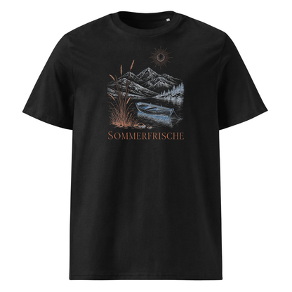 Sommerfrische T-Shirt Unisex Schwarz