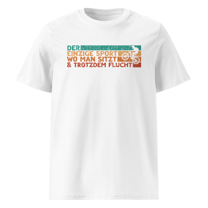 Bikelove T-Shirt Unisex mit Mountainbike Motiv, Motivdetail