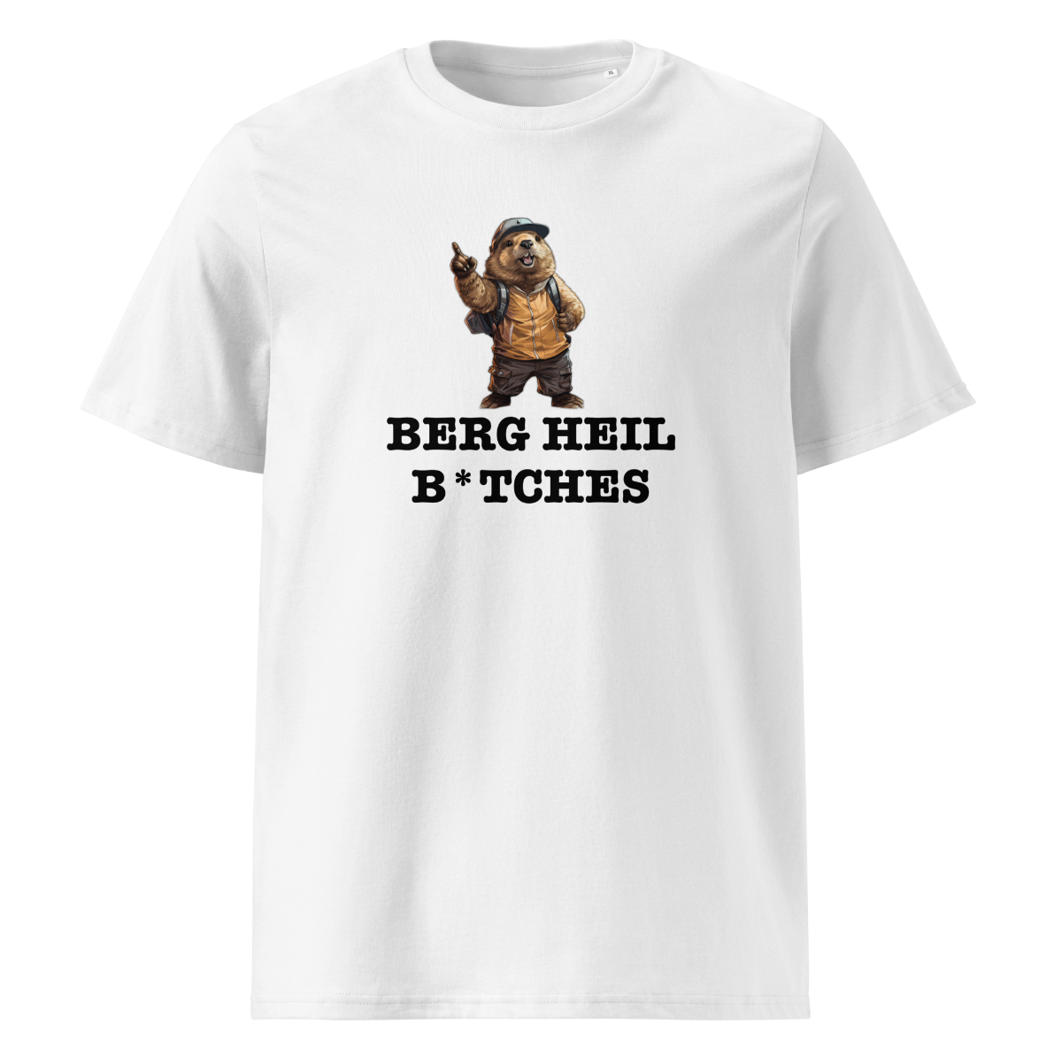 Berg Heil T-Shirt Unisex mit Spruch, Motivdetail