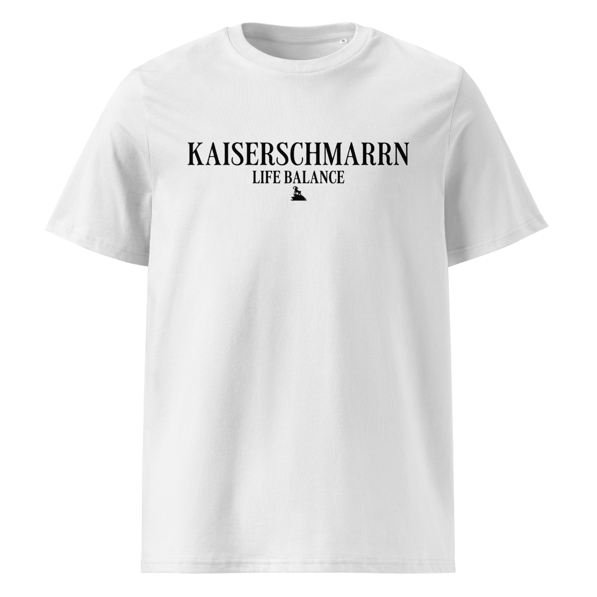 Life Balance T-Shirt Unisex mit Spruch, Motivdetail