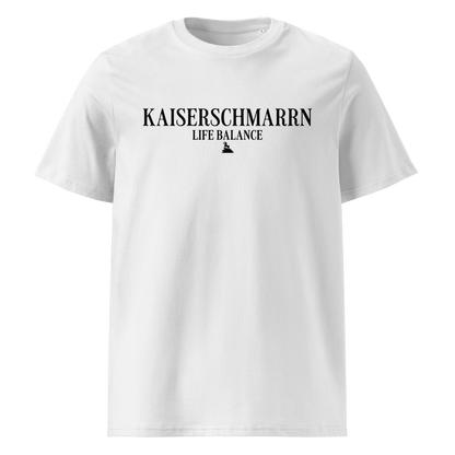 Life Balance T-Shirt Unisex mit Spruch, Motivdetail