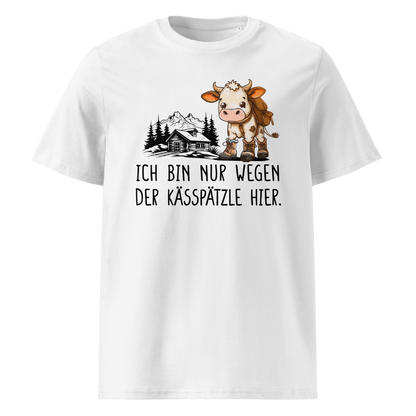 Kässpätzle T-Shirt Unisex mit Spätzle-Spruch, Motivdetail